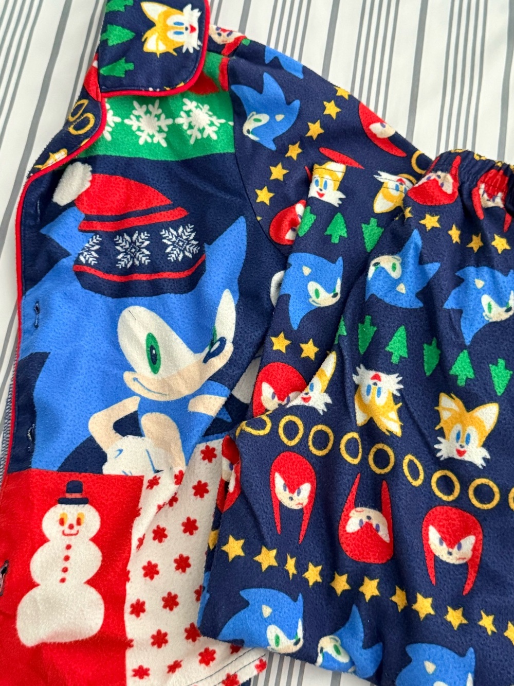 KIDS Sonic Christmas Pajama Set